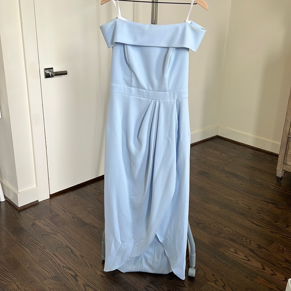 BHLDN Light Blue Formal Dress